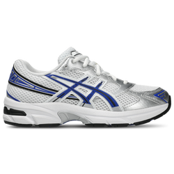 Boys' Grade School - ASICS® GEL-1130 - White/Blue/Silver