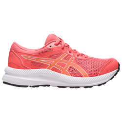 Girls' Grade School - ASICS® Contend 8 - Summer Dune/Papaya