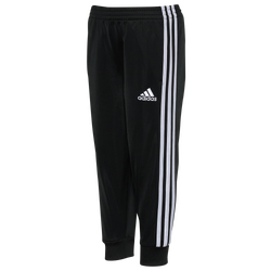 Boys' Preschool - adidas Iconic Tricot Joggers - Black/Black