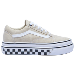 Women's - Vans Super Comfycush Old Skool - Sandshell/White