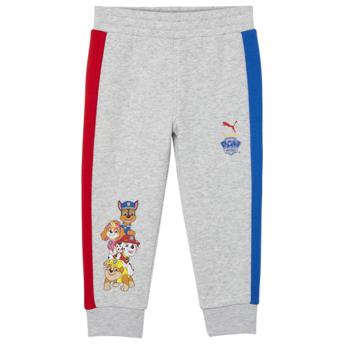 

Boys PUMA PUMA Paw Patrol Fleece Joggers - Boys' Toddler Multi/Grey Size 2T