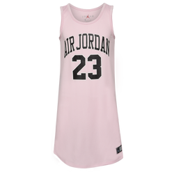 Girls' Grade School - Jordan HBR Jersey Dress - Pink Foam
