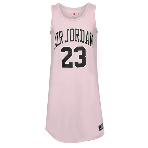 

Jordan Girls Jordan HBR Jersey Dress - Girls' Grade School Pink Foam Size XL