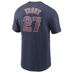 Men's - Nike Angels Player Name & Number T-Shirt - Navy/Navy