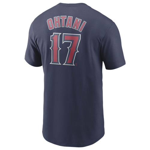 

Nike Mens Shohei Ohtani Nike Angels Player Name & Number T-Shirt - Mens Navy/Navy Size M