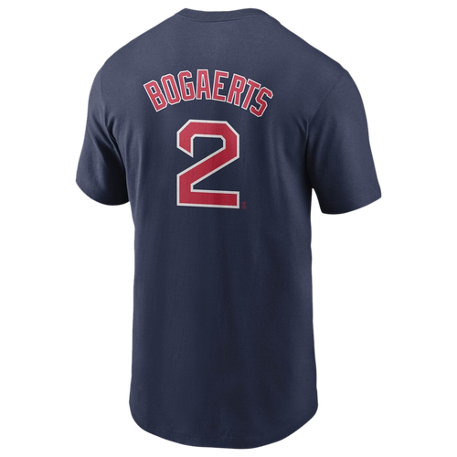 

Nike Mens Xander Bogaerts Nike Red Sox Player Name & Number T-Shirt - Mens Navy/Navy Size L