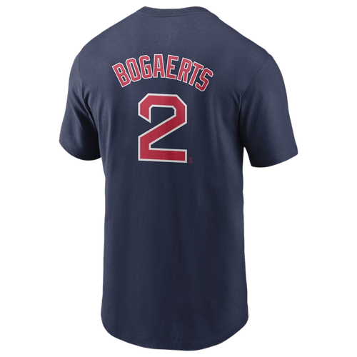 

Nike Mens Xander Bogaerts Nike Red Sox Player Name & Number T-Shirt - Mens Navy/Navy Size M