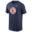Nike Red Sox Cooperstown Collection Logo T-Shirt - Men's Navy