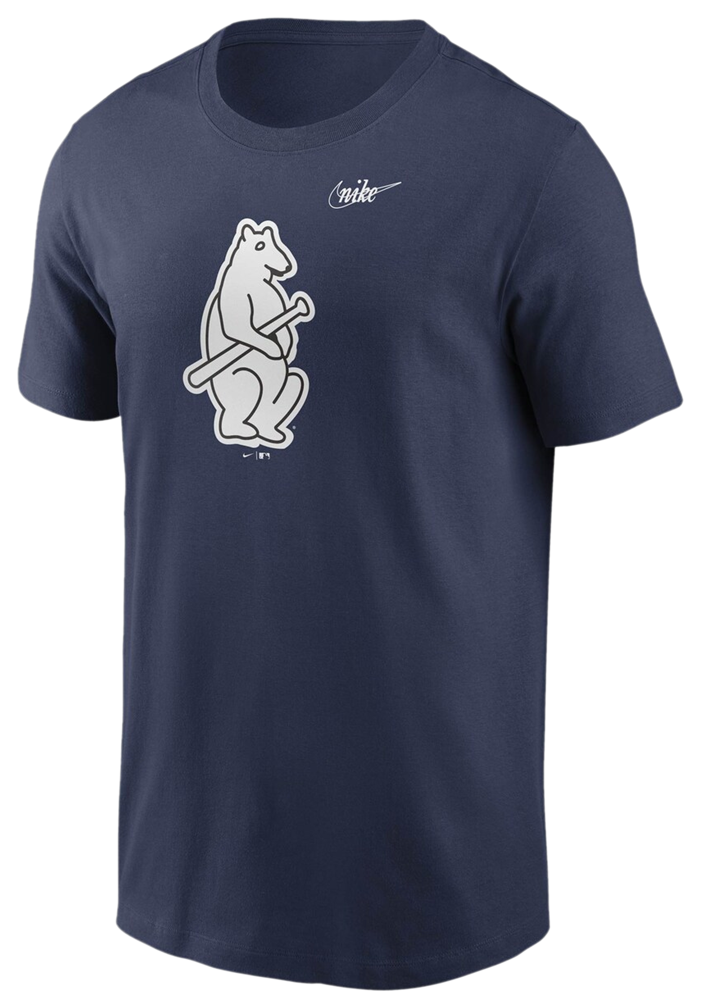 Nike Cubs Cooperstown Collection Logo T-Shirt - Men's