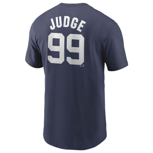 

Nike Mens Aaron Judge Nike Yankees Player Name & Number T-Shirt - Mens Navy/Navy Size L