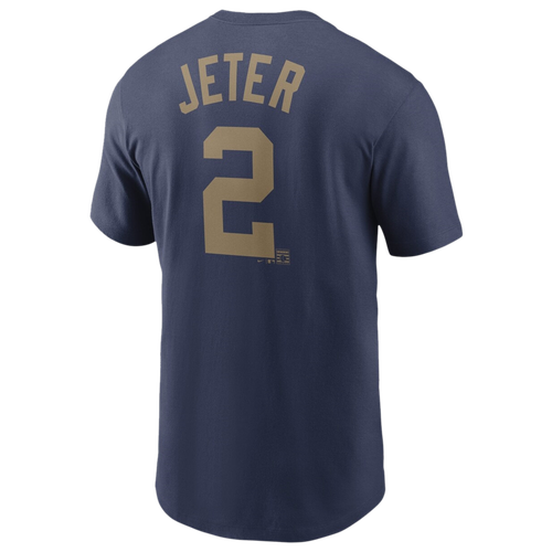 

Nike Mens Derek Jeter Nike Yankees Player Name & Number T-Shirt - Mens Navy/Navy Size XXL