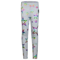 Girls' Grade School - Converse High Rise Star Shine Leggings - Lunar Rock Heather