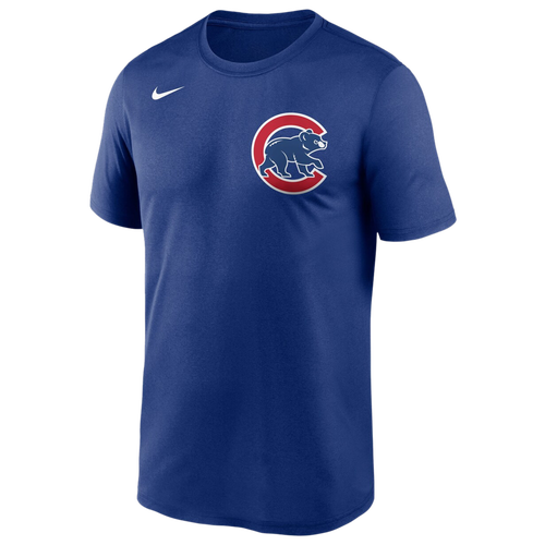 

Nike Mens Nike Cubs Wordmark Legend T-Shirt - Mens Royal/Royal Size M