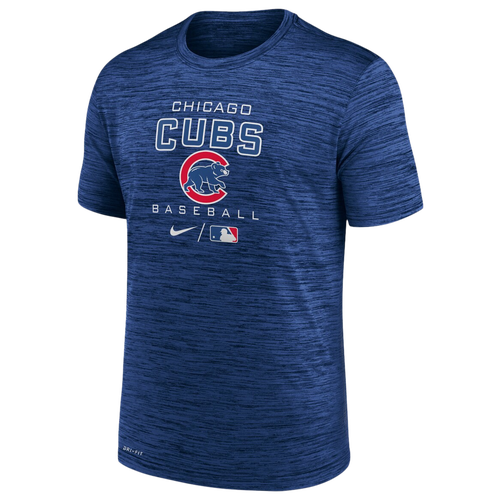 

Nike Mens Nike Cubs Velocity Practice Performance T-Shirt - Mens Royal/Royal Size XXL