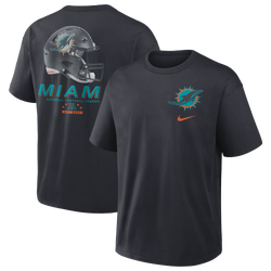 Men's - Nike Dolphins Rival Short Sleeve T-Shirt - Black
