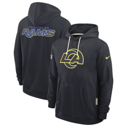 Men's - Nike Rams NFL Rival Hoodie - Black
