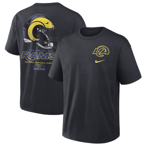 Nike Mens LOS ANGELES RAMS NFL Los Angeles Rams Rivals T-Shirt - - Black