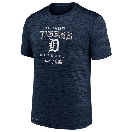 

Nike Mens Nike Tigers Velocity Practice Performance T-Shirt - Mens Navy/Navy Size M