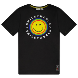 Boys' Grade School - PUMA PUMA x Smiley T-Shirt - Black/Yellow