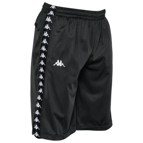 

Kappa Mens Kappa Banda Treadwellz Shorts - Mens Black/White Size S