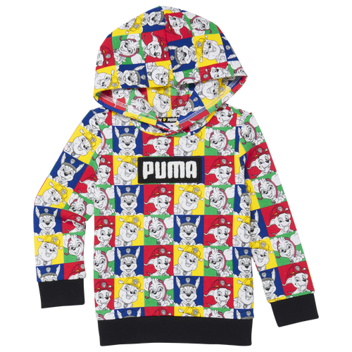 

Boys PUMA PUMA Paw Patrol Checkered Fleece Hoodie - Boys' Toddler Multi/Multi Size 2T