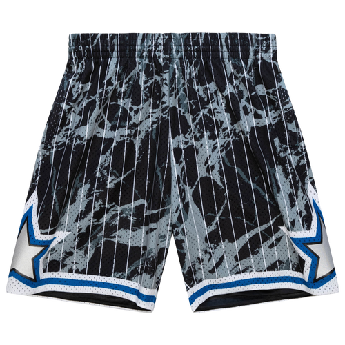 

Mitchell & Ness Mens Orlando Magic Mitchell & Ness Magic Marble Short - Mens Black Size M