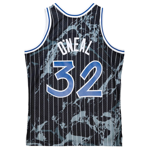 

Mitchell & Ness Mens Shaquille O'neal Mitchell & Ness Magic Marble Jersey - Mens Black Size M