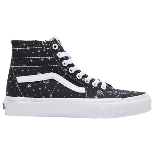 

Girls Vans Vans SK8 Hi Taper Star Gazer - Girls' Grade School Shoe Black/White Size 06.0