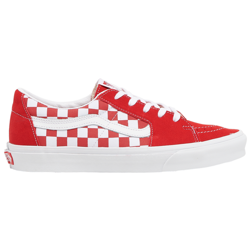 

Vans Mens Vans SK8 Low - Mens Shoes Red/White Size 10.0
