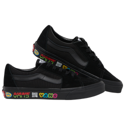 Girls' Grade School - Vans SK8-Low - Black/Black/Multi
