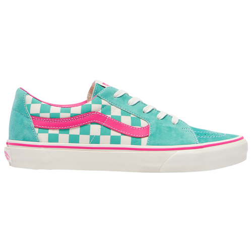 

Vans Mens Vans SK8 Low - Mens Skate Shoes Teal/Pink Size 08.5