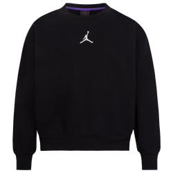 Girls' Grade School - Jordan Jumpman Icon Play Crewneck - Black