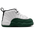 Jordan Retro 12 - Boys' Toddler White/Green/Purple