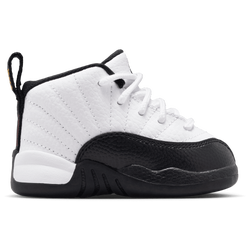 Boys' Toddler - Jordan Retro 12 - White/Black/Taxi
