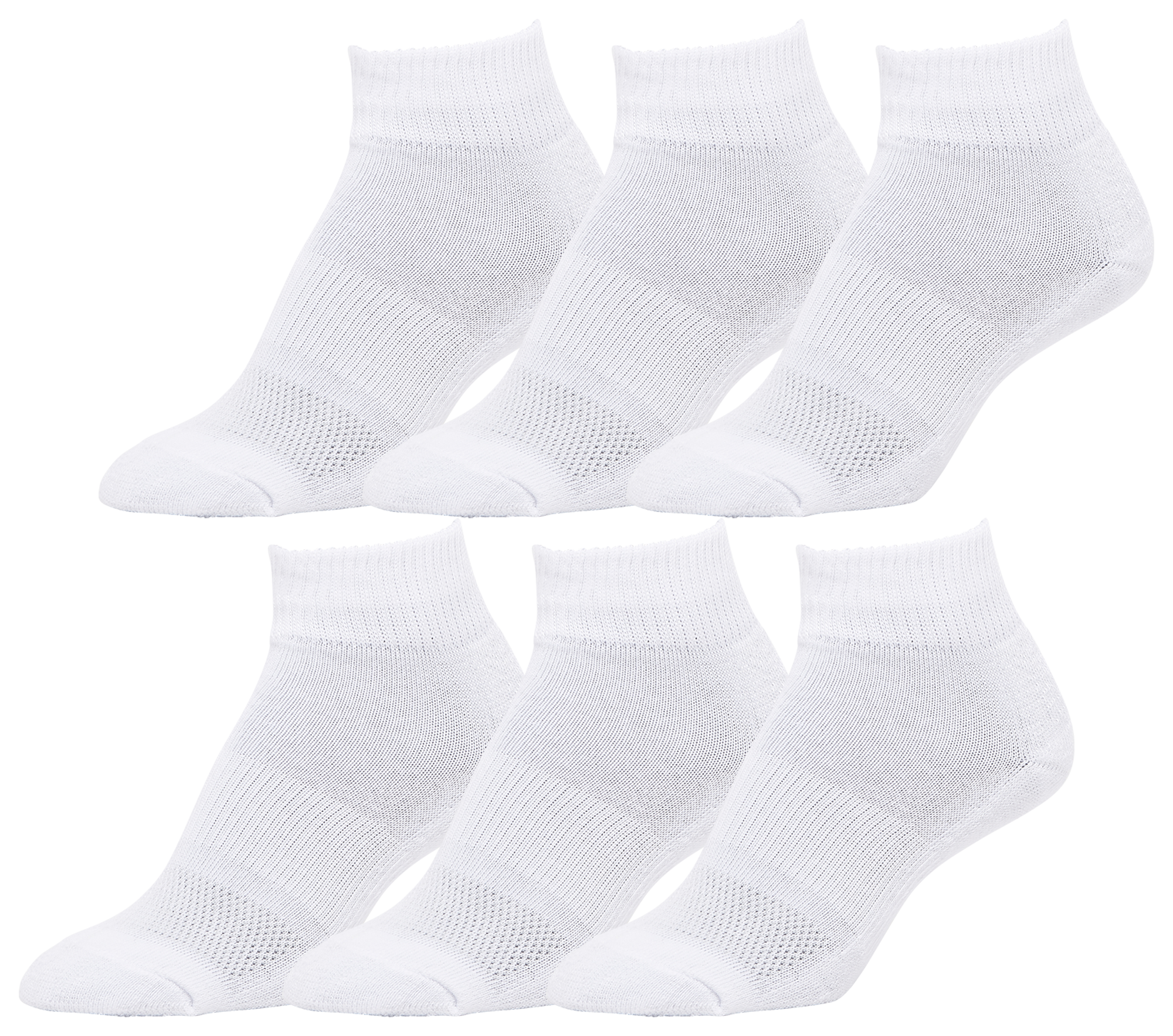 CSG Youth 6 Pack Quarter Socks Boys' Grade School