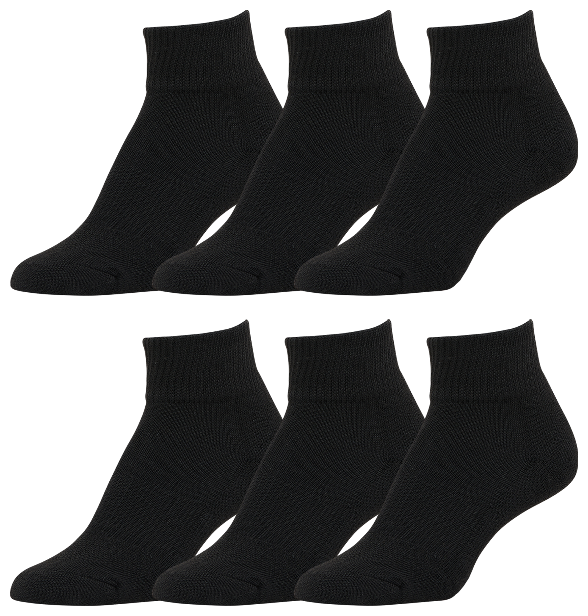 CSG Youth 6 Pack Quarter Socks Boys' Grade School