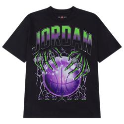 Boys' Grade School - Jordan SHOCK AND AHHH Graphic T-Shirt  - Multi/Black