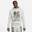 Nike HBR Fleece Tech Pullover Hoodie - Men's Gray/Black