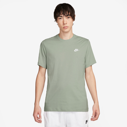 Men's - Nike NSW Club Short Sleeve T-Shirt  - Jade Horizon/Jade Horizon