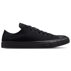 Men's - Converse All Star Low Top - Black Monochrome/Black/Black