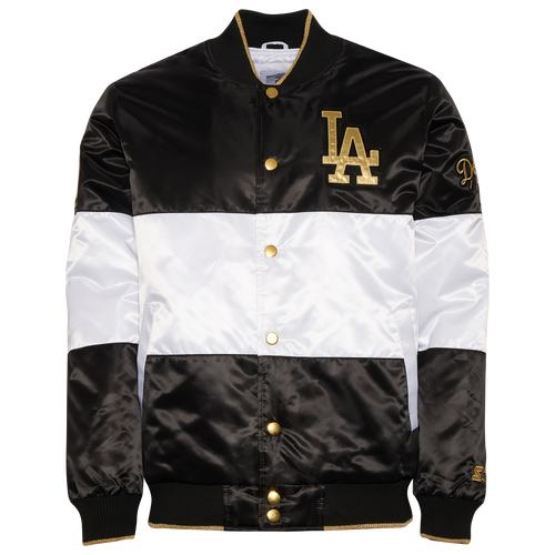STARTER MENS STARTER DODGERS GOLD JACKET 