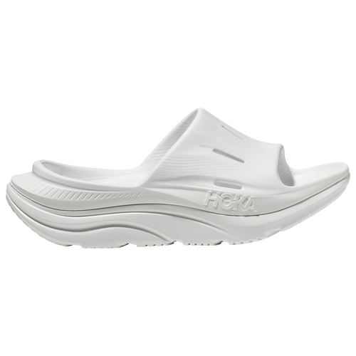 Shop Hoka Mens  Ora Recovery Slides 3 In White