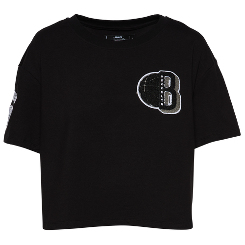 

Pro Standard Mens Pro Standard Nets NBA Mash Up SJ Boxy T-Shirt - Mens Black Size XL