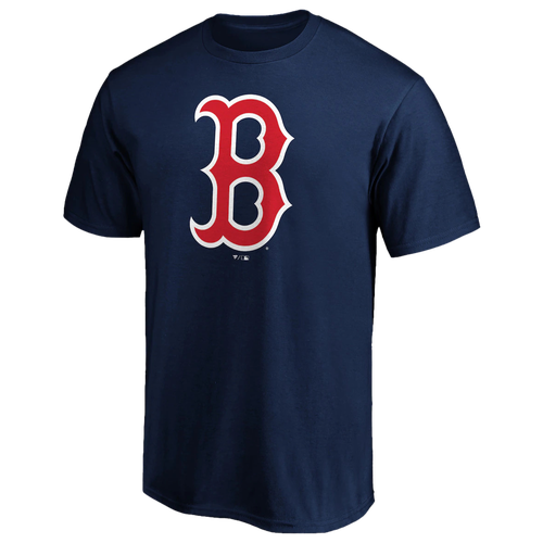 

Fanatics Mens Fanatics Red Sox Official Logo T-Shirt - Mens Navy Size 5XL