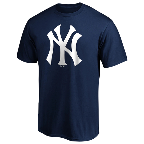 FANATICS MENS NEW YORK YANKEES FANATICS YANKEES OFFICIAL LOGO T-SHIRT