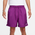 Nike Club Flow Shorts  - Men's White/Viotech