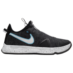 Men's - Nike PG 4 - Black/White/Wolf Grey