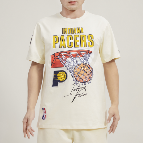 

Pro Standard Mens Pro Standard Pacers Cream T-Shirt - Mens Tan/Tan Size XL