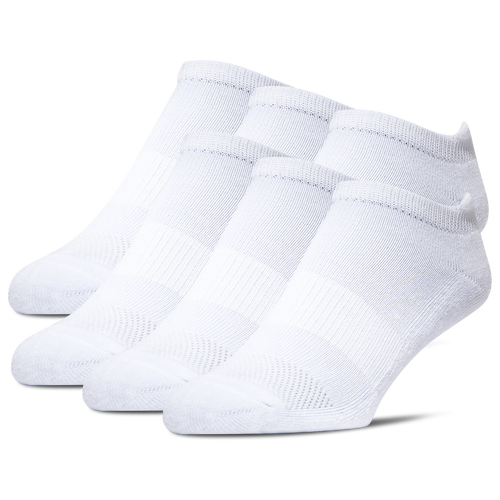 

CSG Womens CSG 6 Pack Lo Cut TB Socks - Womens White/White Size M