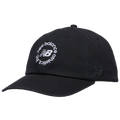 New Balance 6 Panel Circle Graphic Cap - New Balance Black